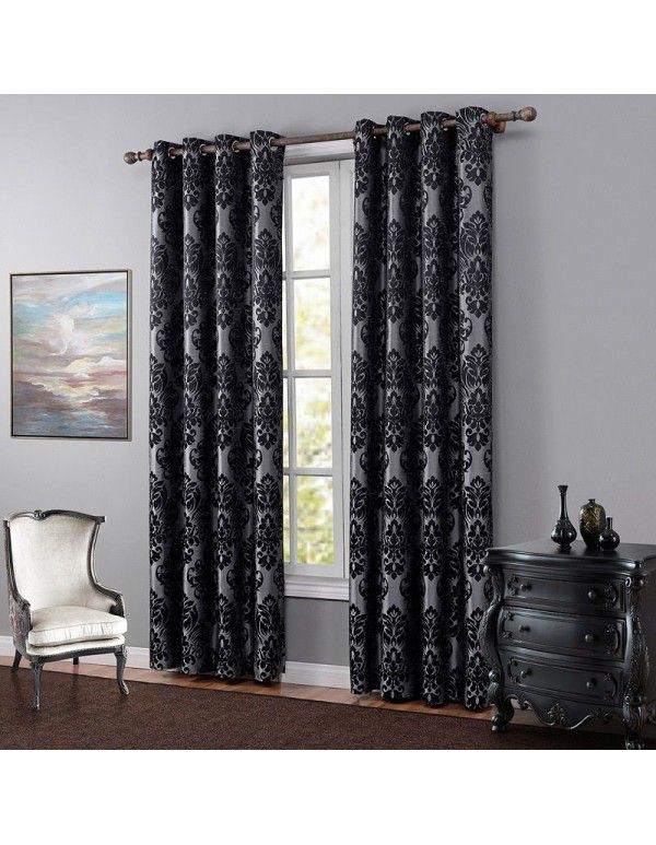 [Beibei] factory direct sale foreign trade curtain finished jacquard curtain