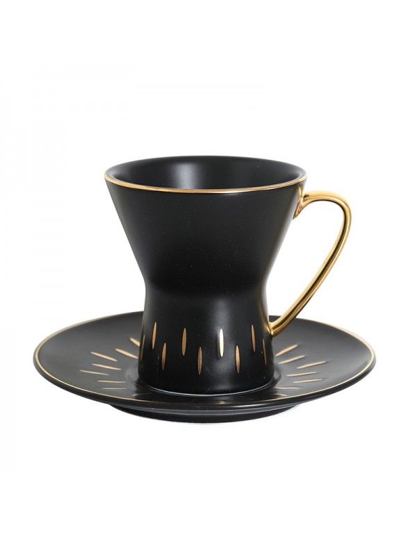 Creative Coffee Cup European style small luxury home Afternoon Tea ceramic cup high grade office coffee cup dish set 