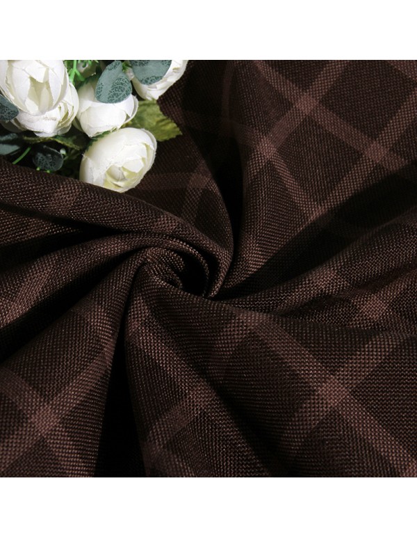 Yingxin factory direct selling pure color worsted Plaid tablecloth hotel conference polyester round table cloth can be customized and wholesale 
